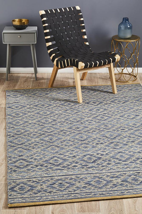 Relic Harvey Blue Natural Rug