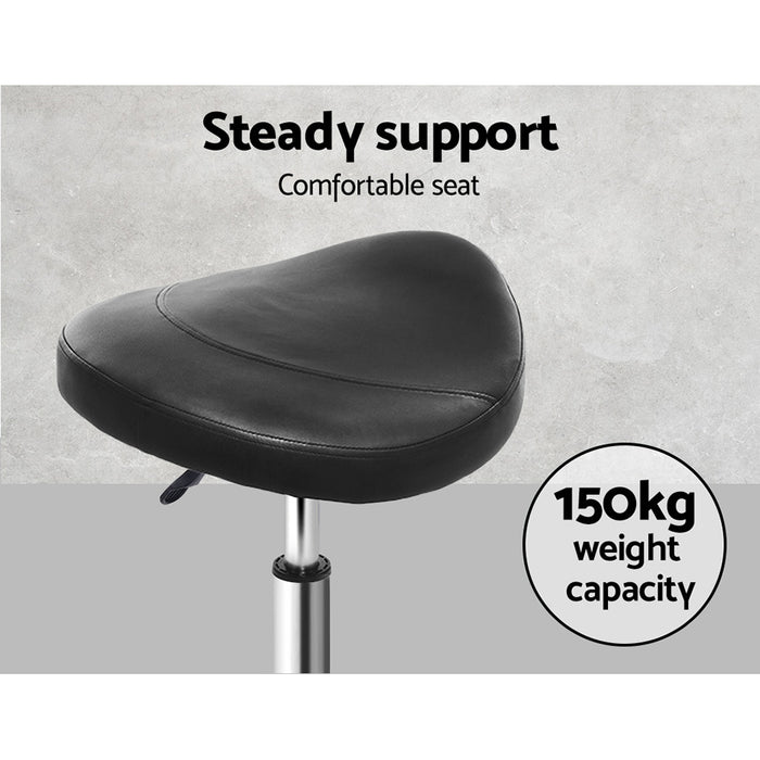 Saddle Salon Stool