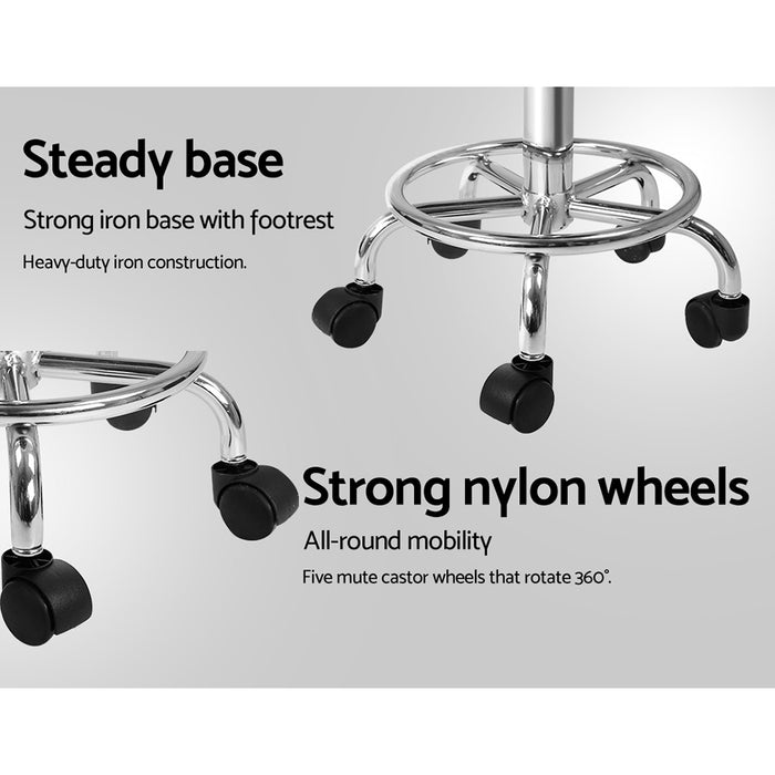 Saddle Salon Stool