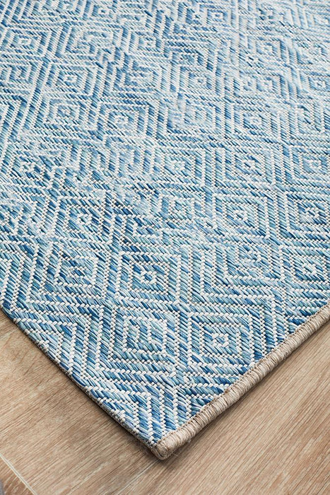 Terrace 5500 Blue Runner Rug