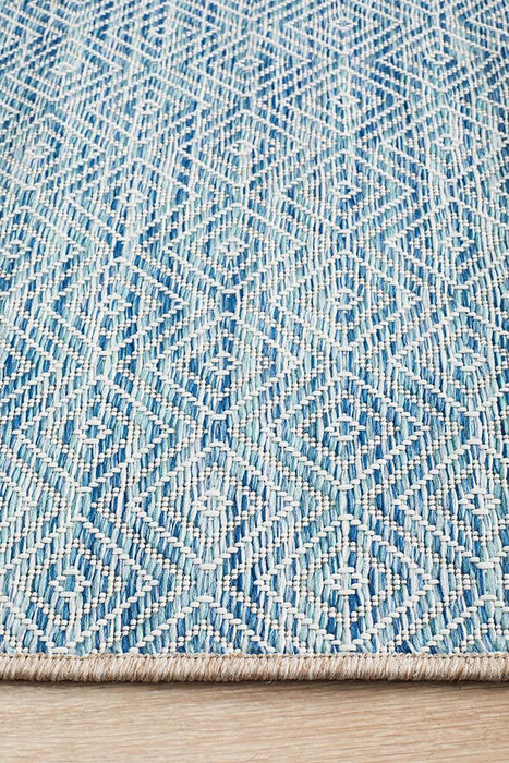 Terrace 5500 Blue Runner Rug