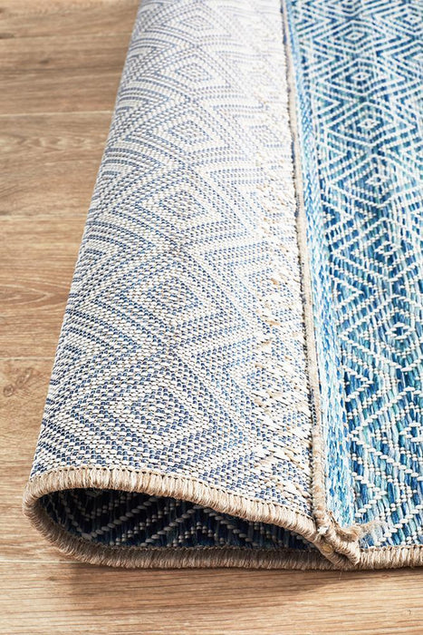 Terrace 5500 Blue Runner Rug