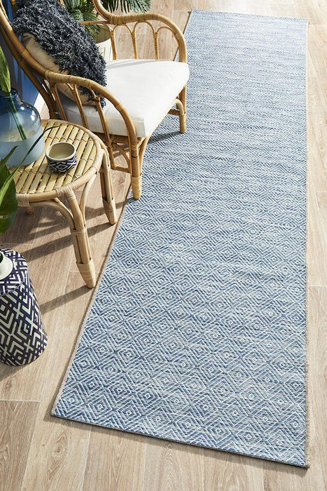 Terrace 5500 Blue Runner Rug