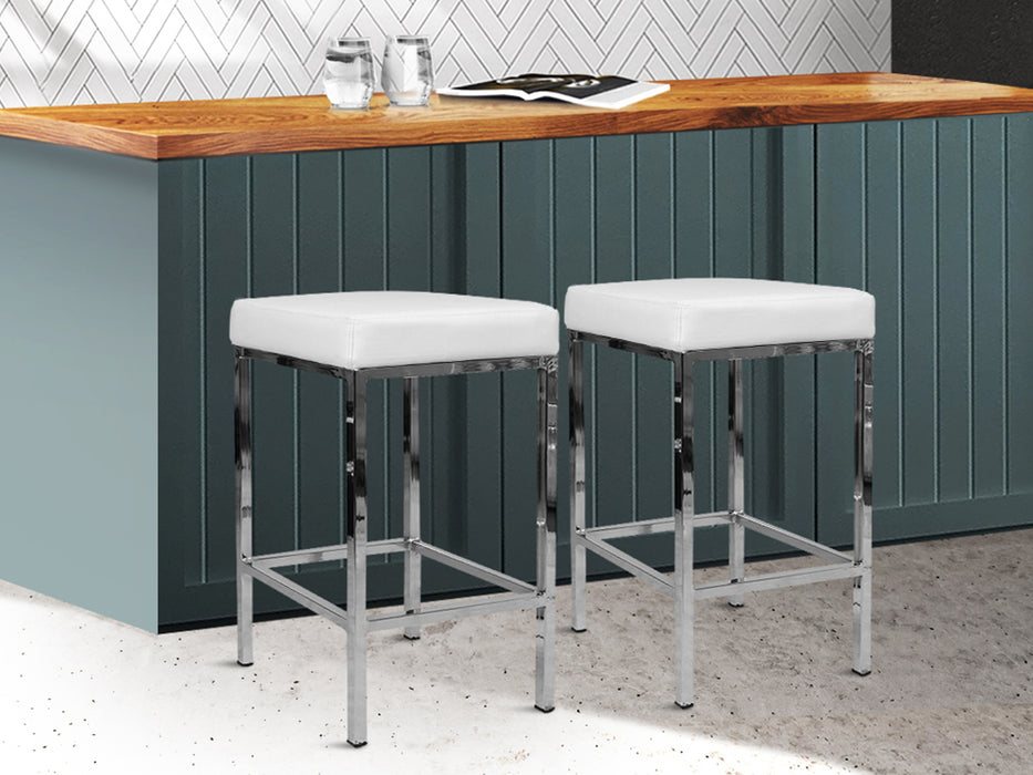 Boxy Barstools (Set of 2)